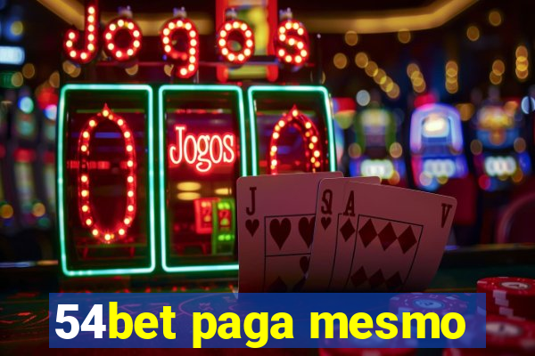 54bet paga mesmo